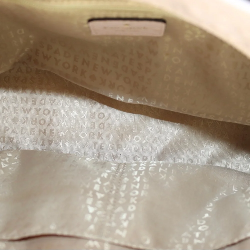 Kate Spade New York Medium Harmony Valencia Road Tote Bag in Beige Pink